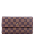 Porte Tresor International Wallet Damier Ebene