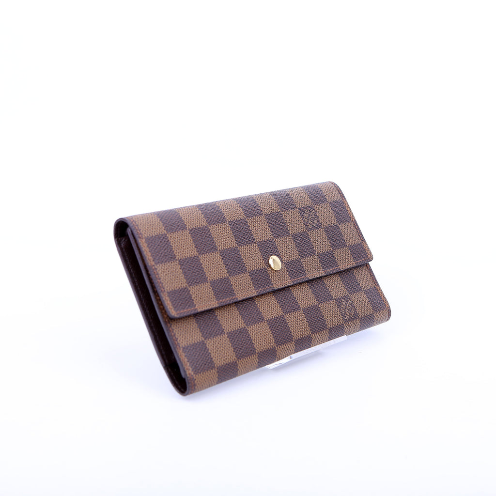 Porte Tresor International Wallet Damier Ebene