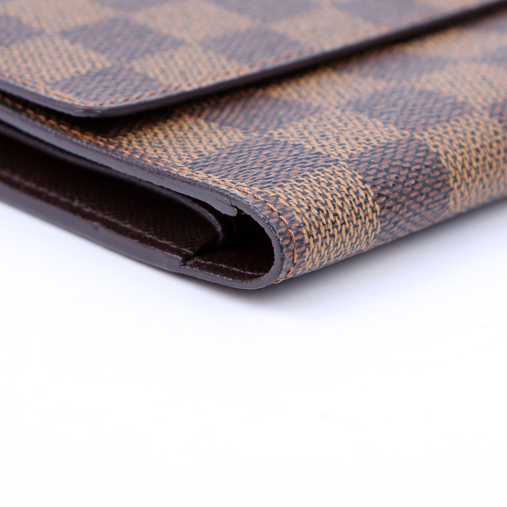 Porte Tresor International Wallet Damier Ebene