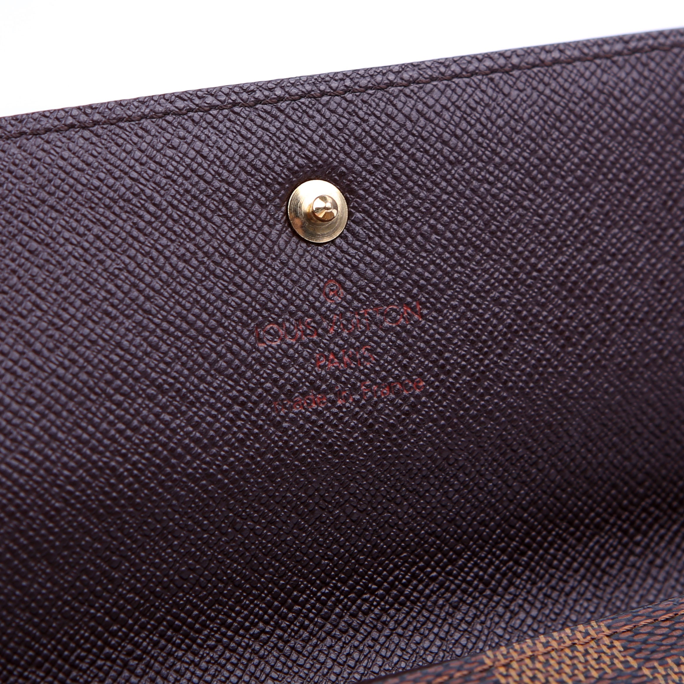 Porte Tresor International Wallet Damier Ebene
