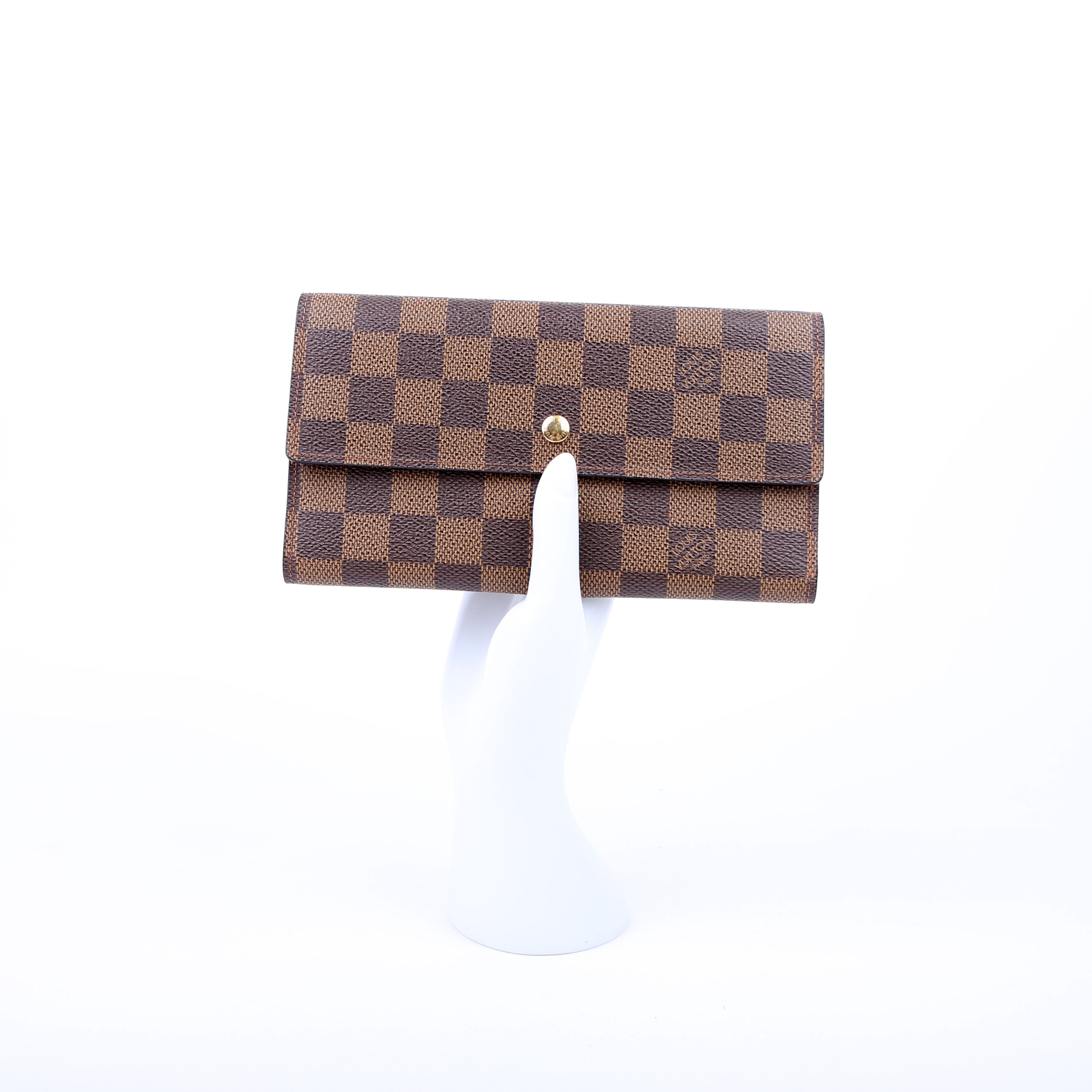 Porte Tresor International Wallet Damier Ebene