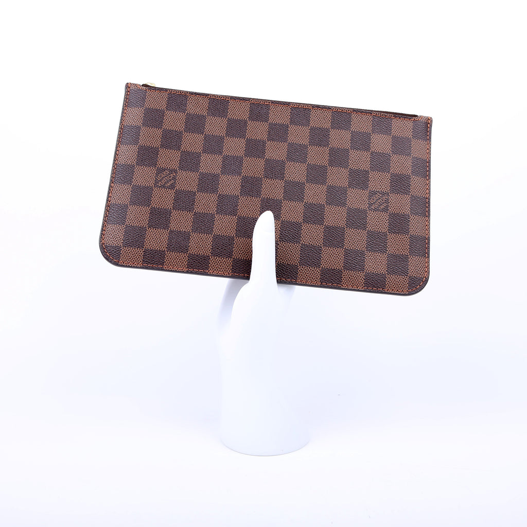 Pochette Only Damier Ebene Neverfull Red