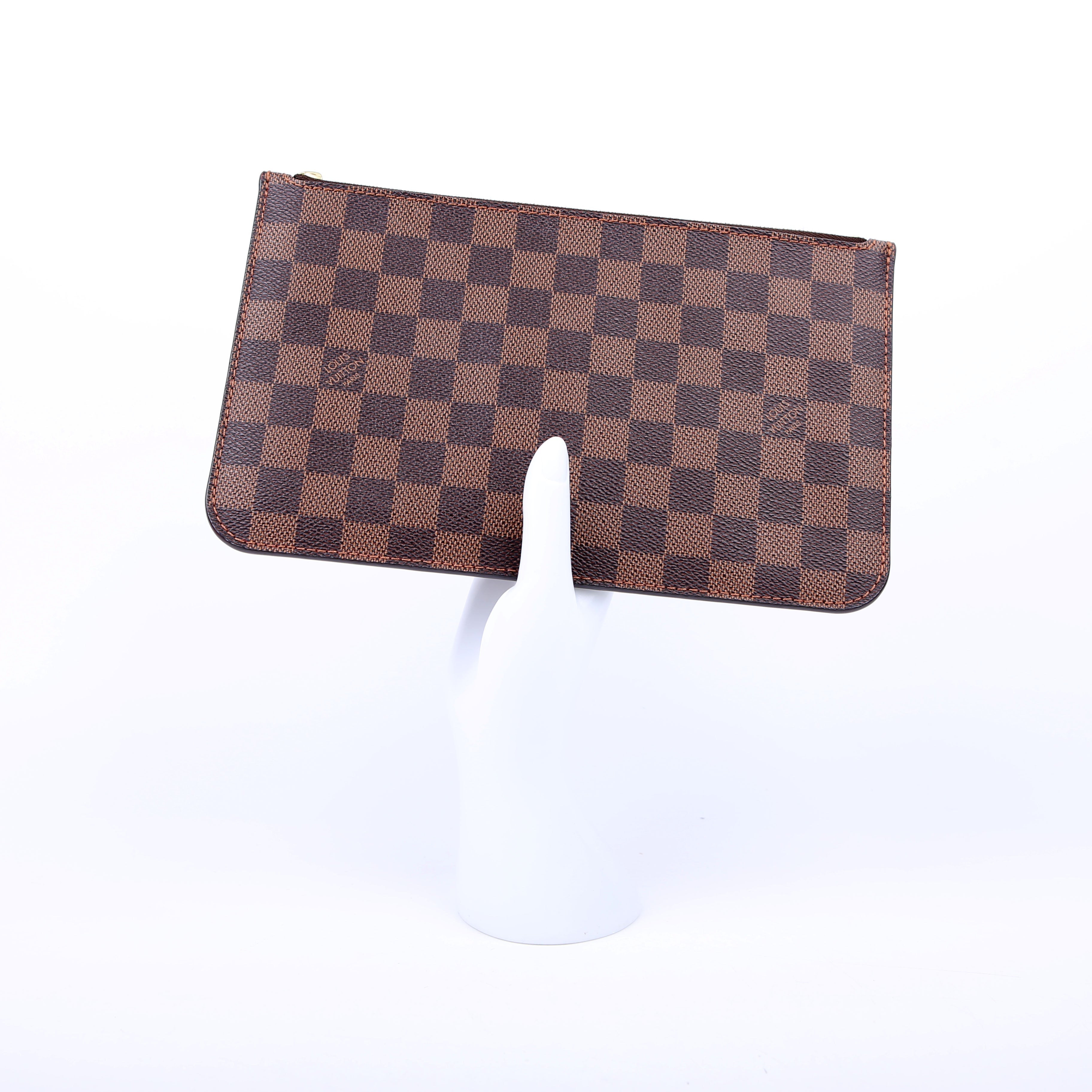 Pochette Only Damier Ebene Neverfull Red
