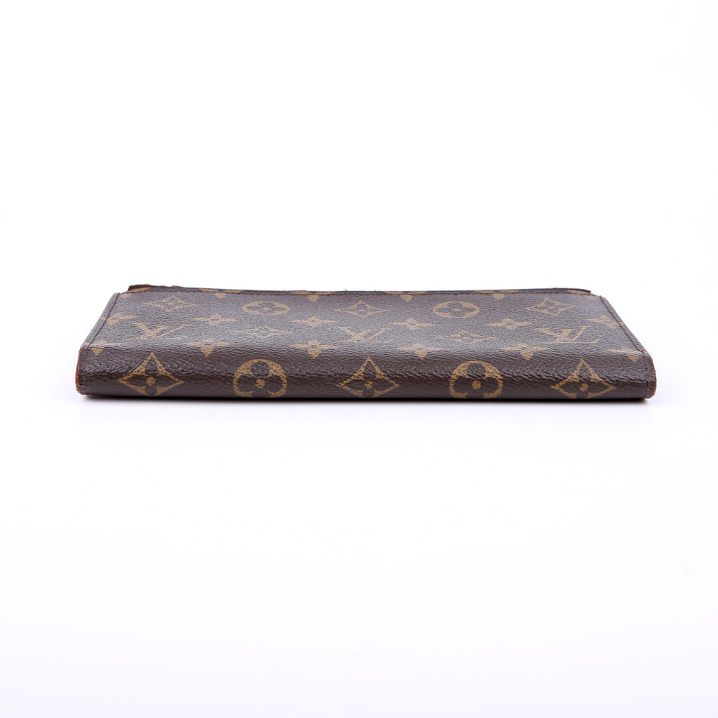 Adele Wallet Monogram Berry