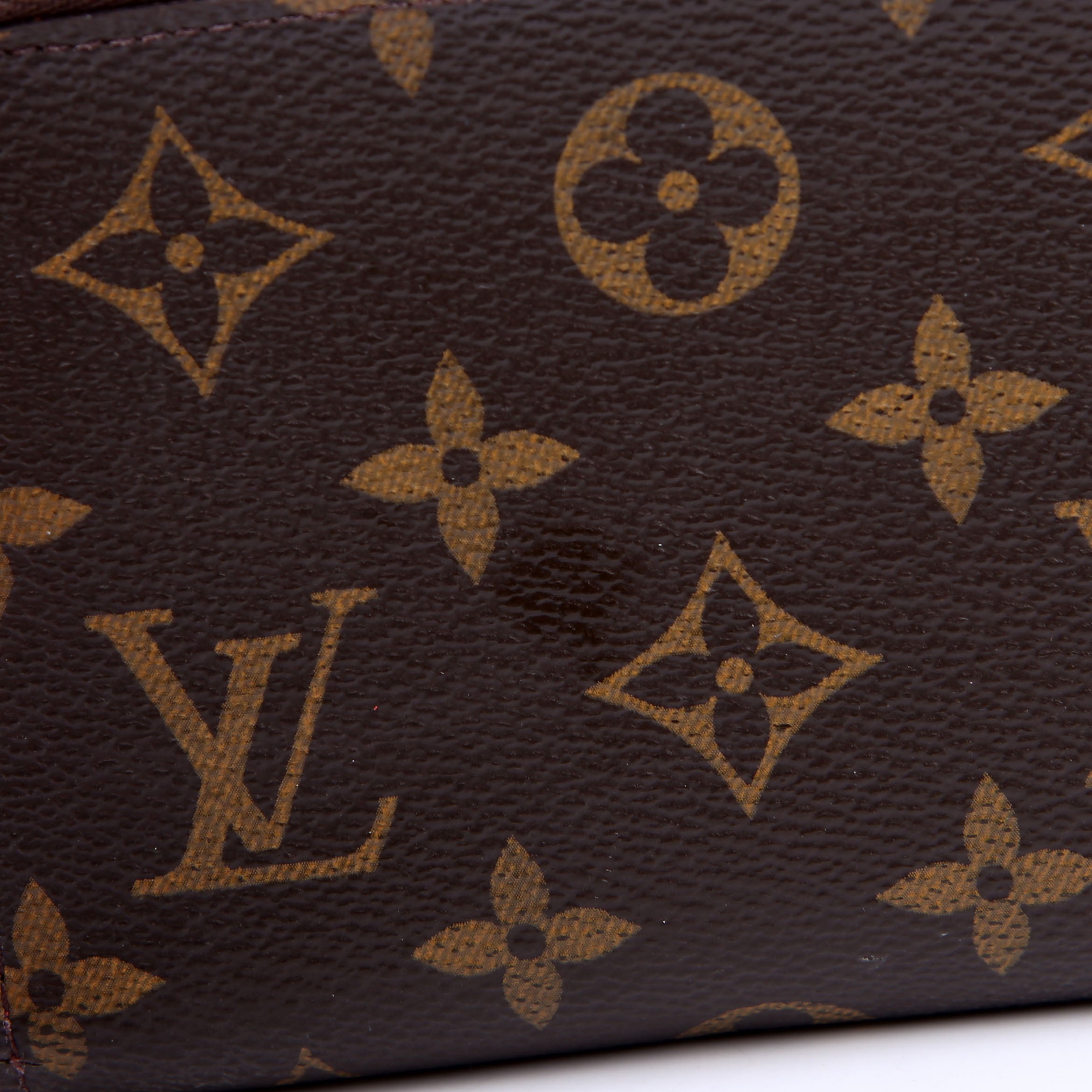 Adele Wallet Monogram Berry