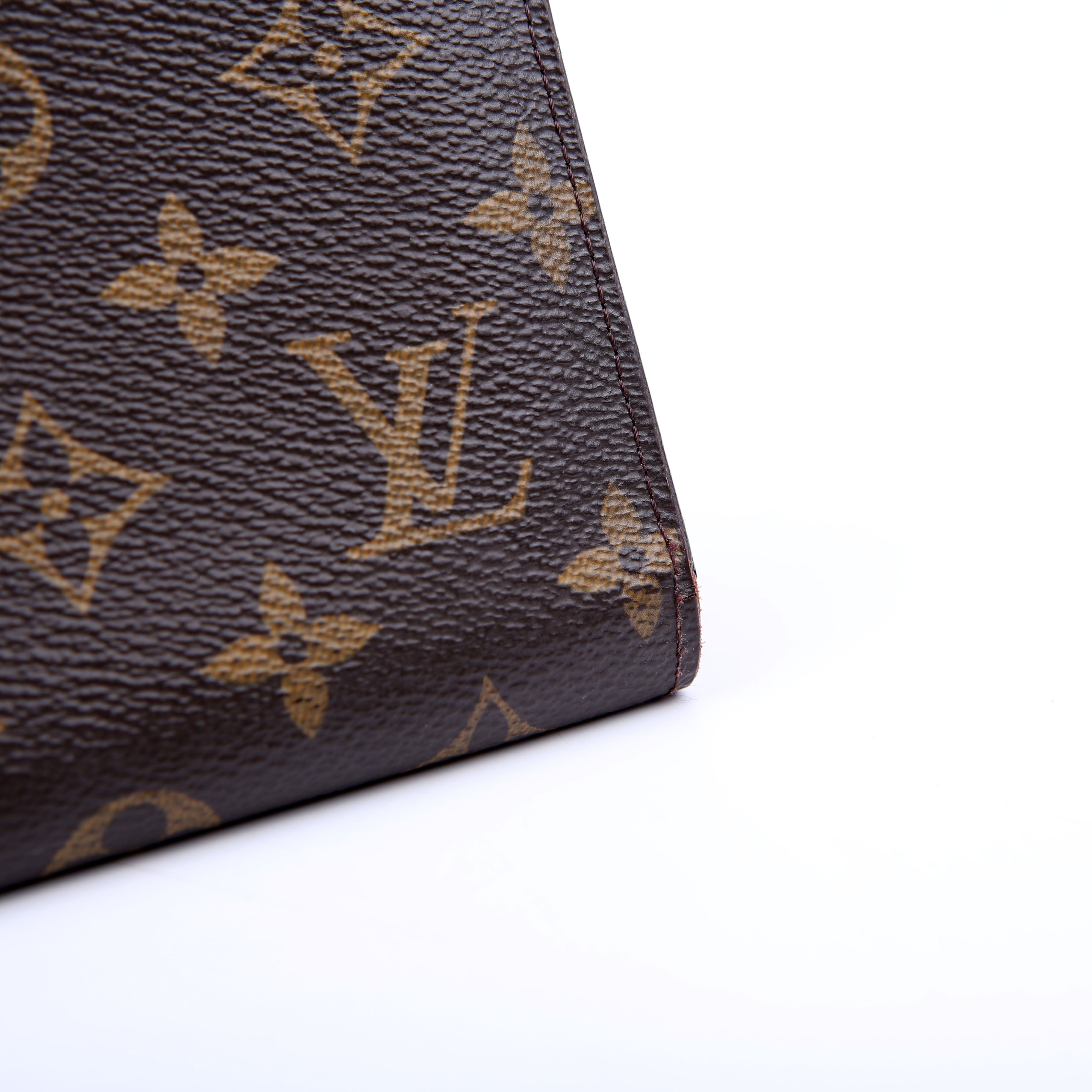 Adele Wallet Monogram Berry