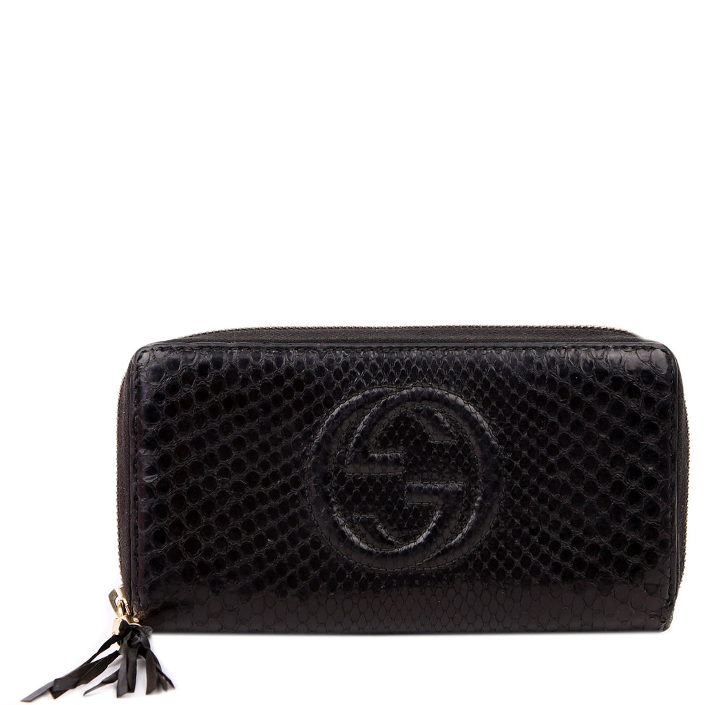 308004 Python Zippy Wallet Black