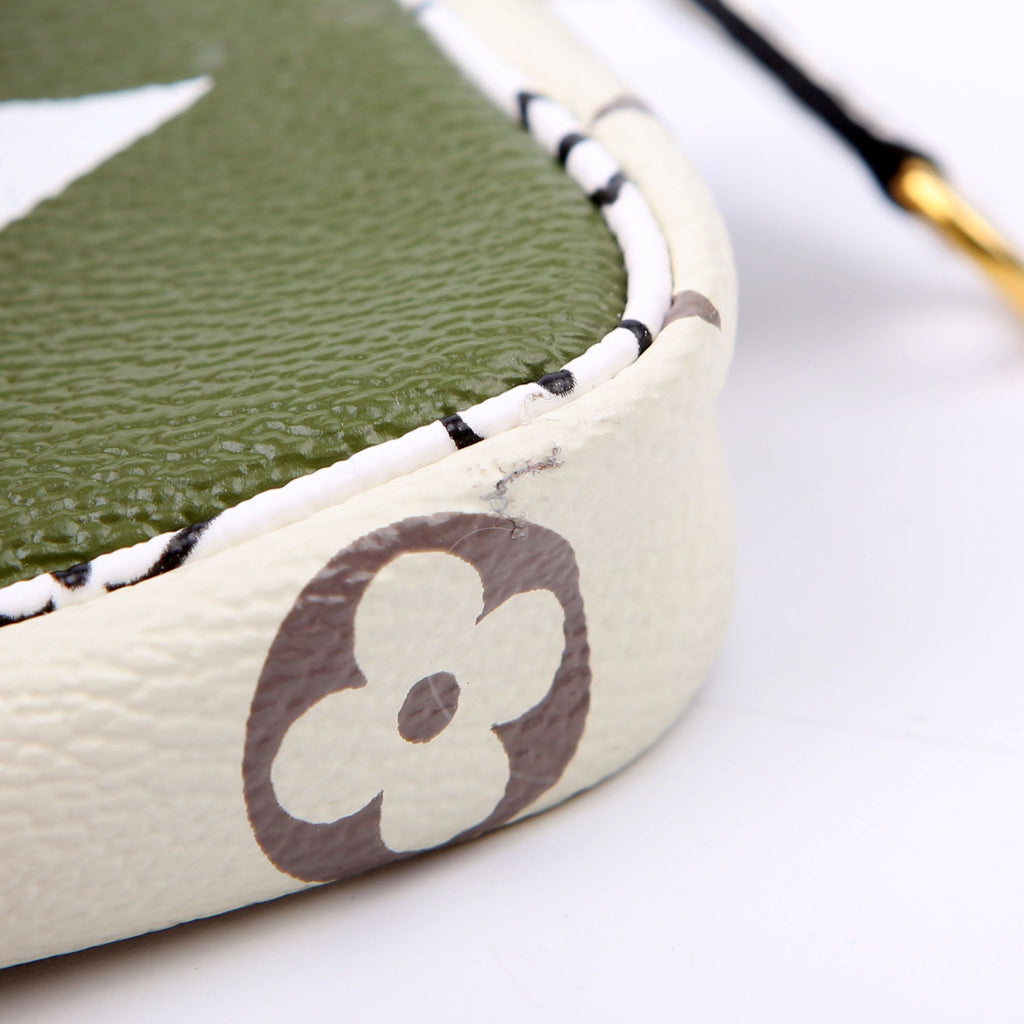 Pochette Accessories Micro Giant Monogram Green