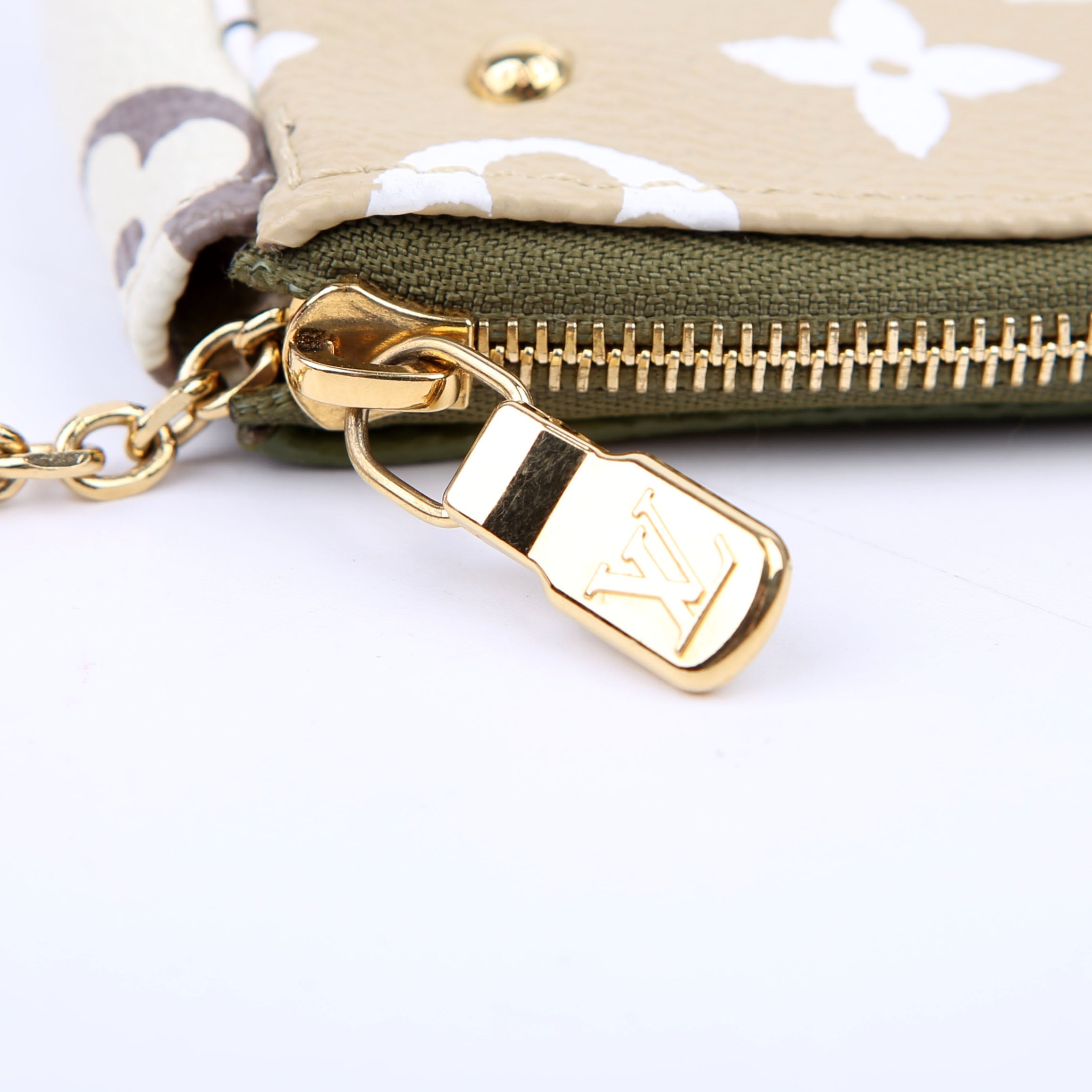 Pochette Accessories Micro Giant Monogram Green