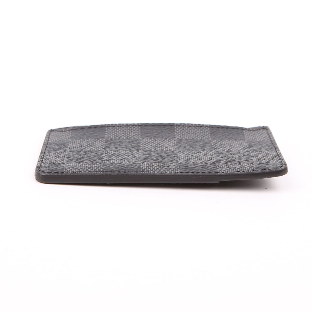 Neo Porte Cartes Card Holder Damier Graphite