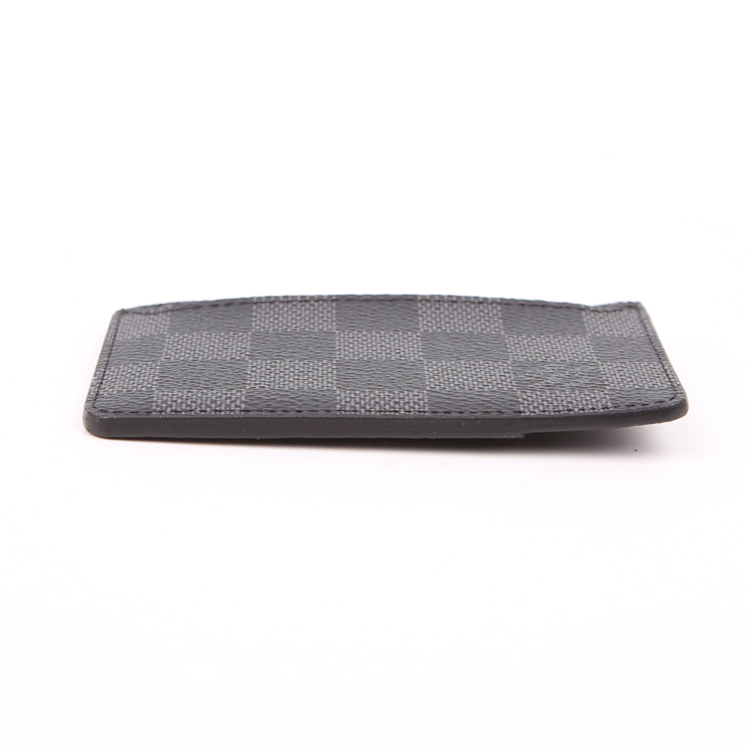 Neo Porte Cartes Card Holder Damier Graphite
