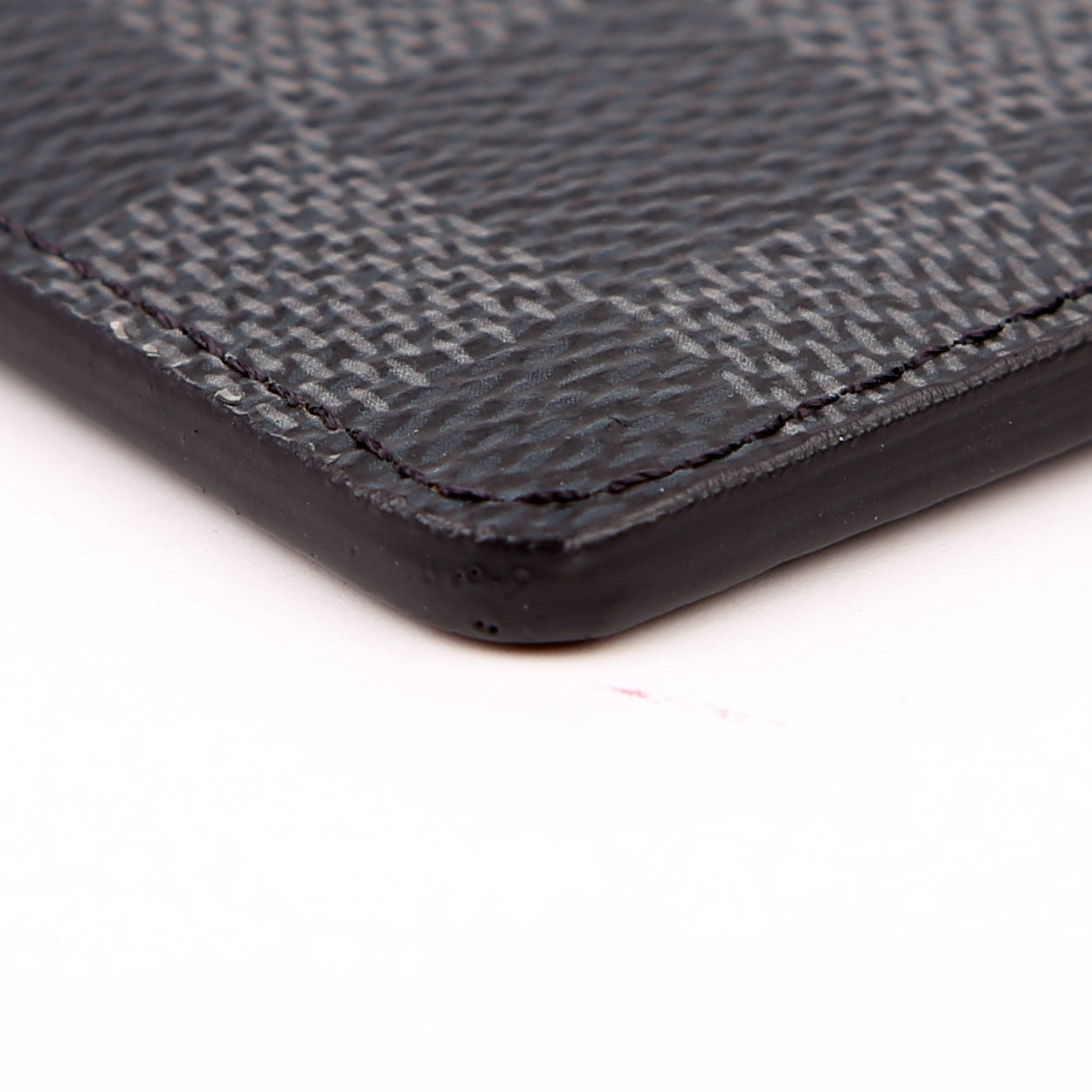 Neo Porte Cartes Card Holder Damier Graphite