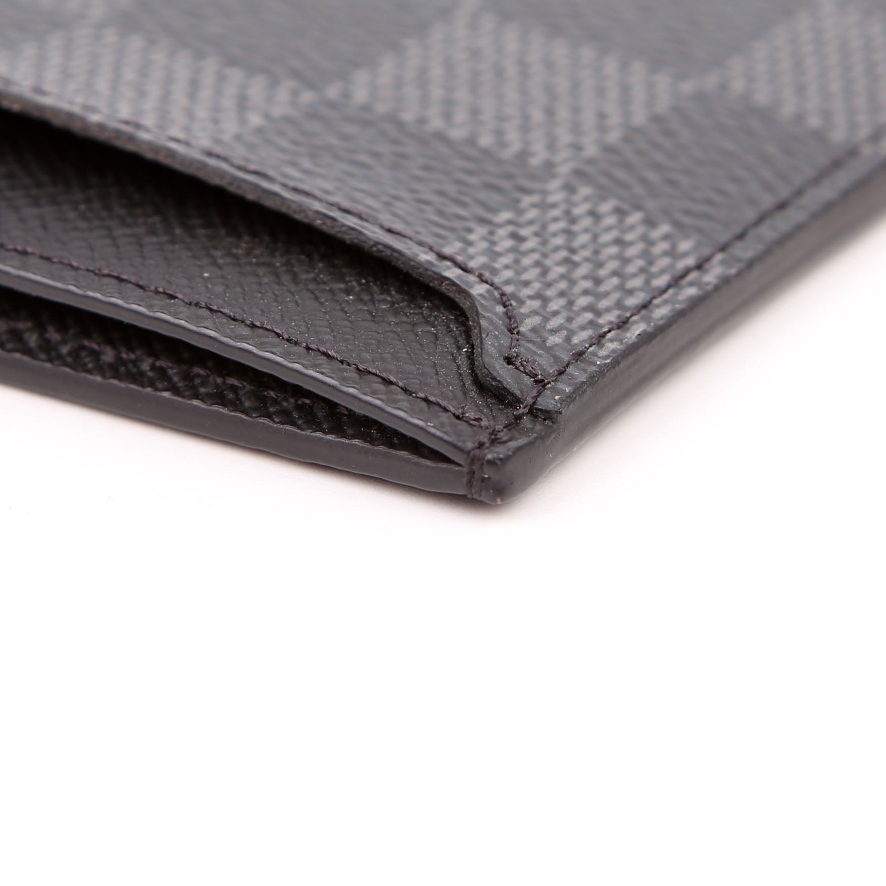 Neo Porte Cartes Card Holder Damier Graphite