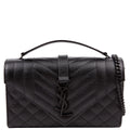 Envelope Small Triquilt Black