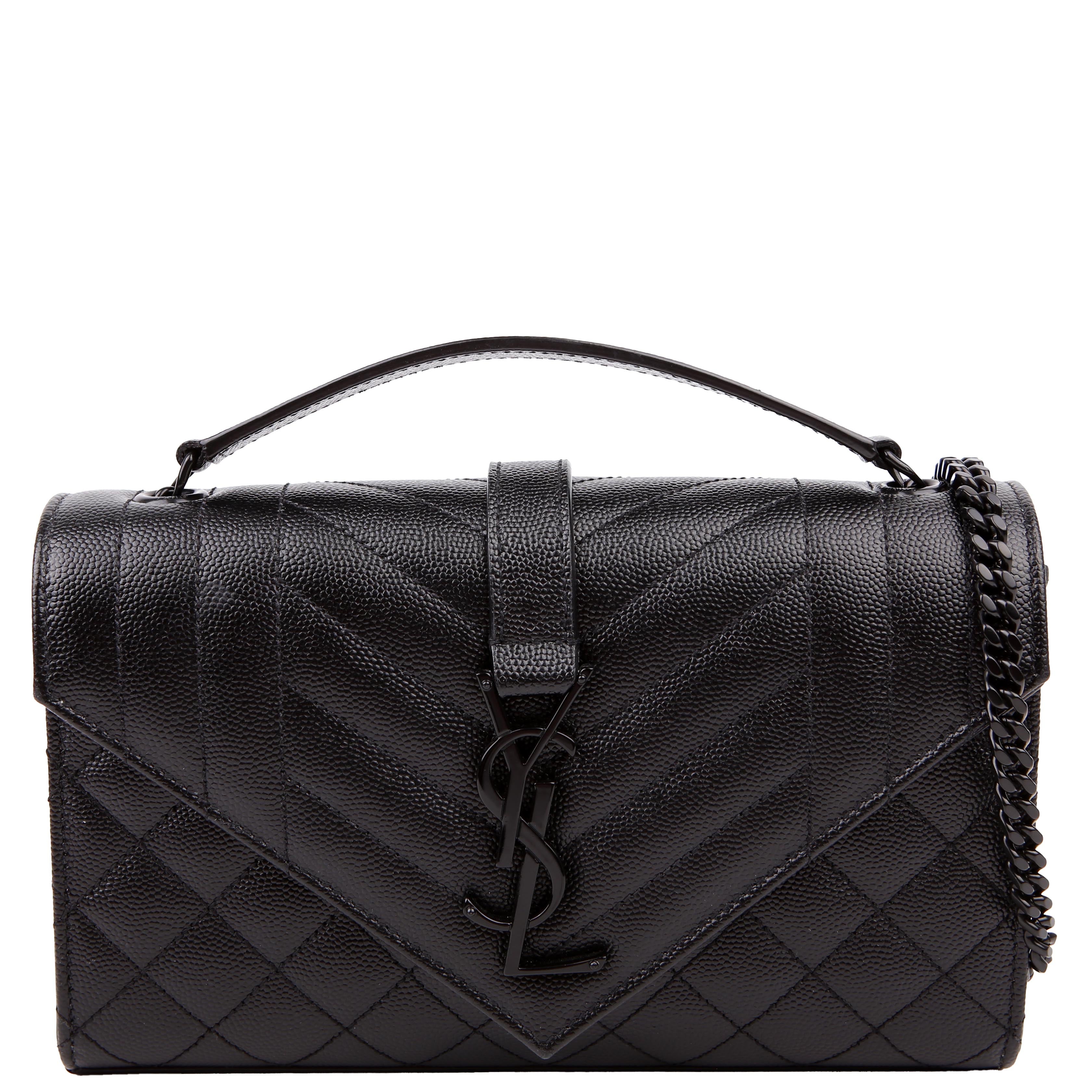 Envelope Small Triquilt Black