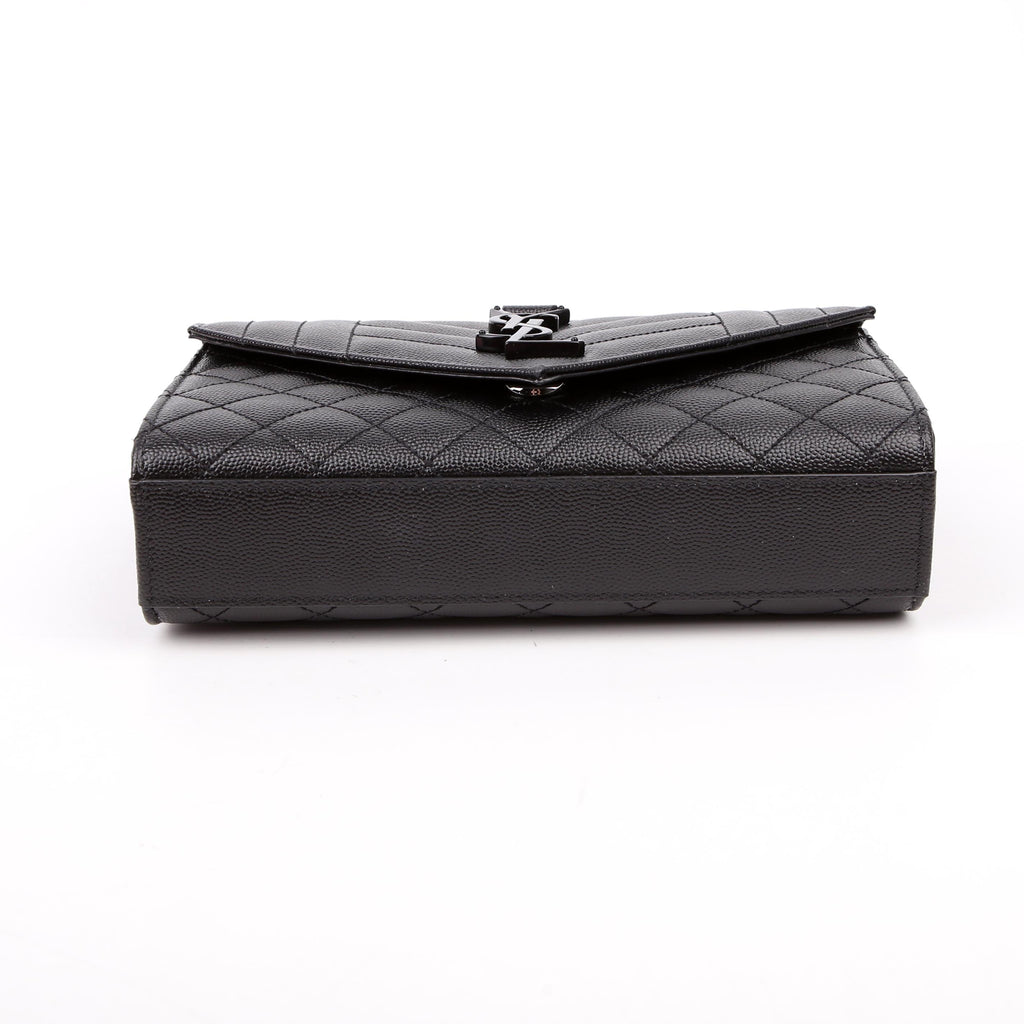 Envelope Small Triquilt Black