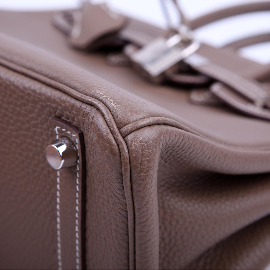 Hermes Birkin 25 Togo 2019 Etoupe/Palladium