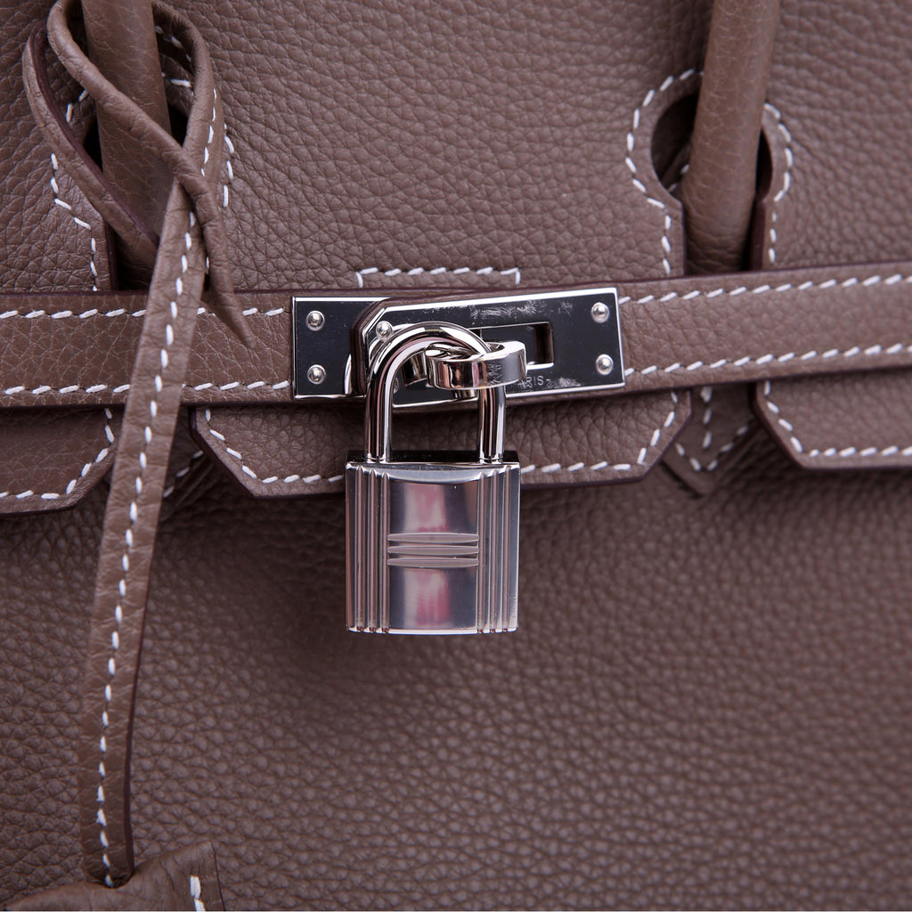 Hermes Birkin 25 Togo 2019 Etoupe/Palladium
