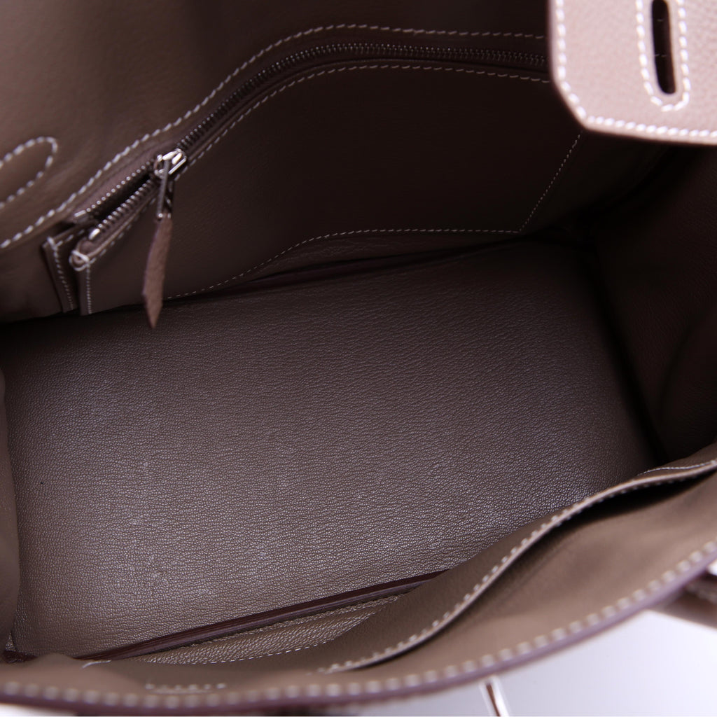 Hermes Birkin 25 Togo 2019 Etoupe/Palladium