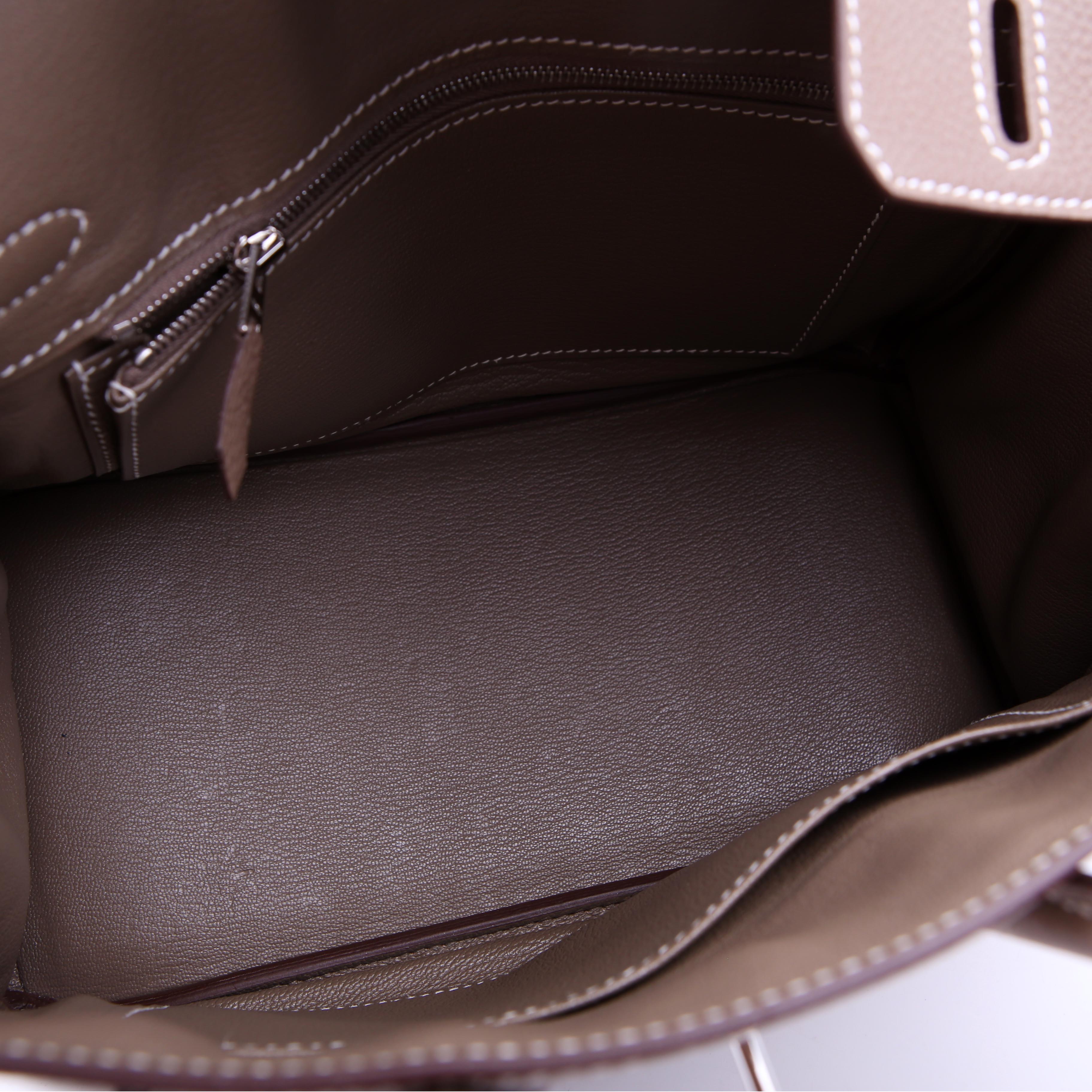 Hermes Birkin 25 Togo 2019 Etoupe/Palladium