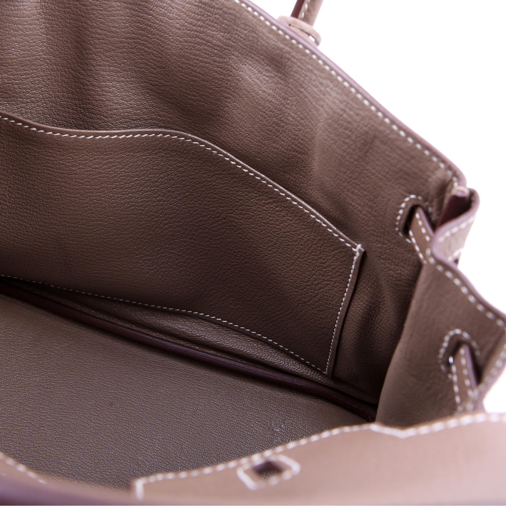 Hermes Birkin 25 Togo 2019 Etoupe/Palladium