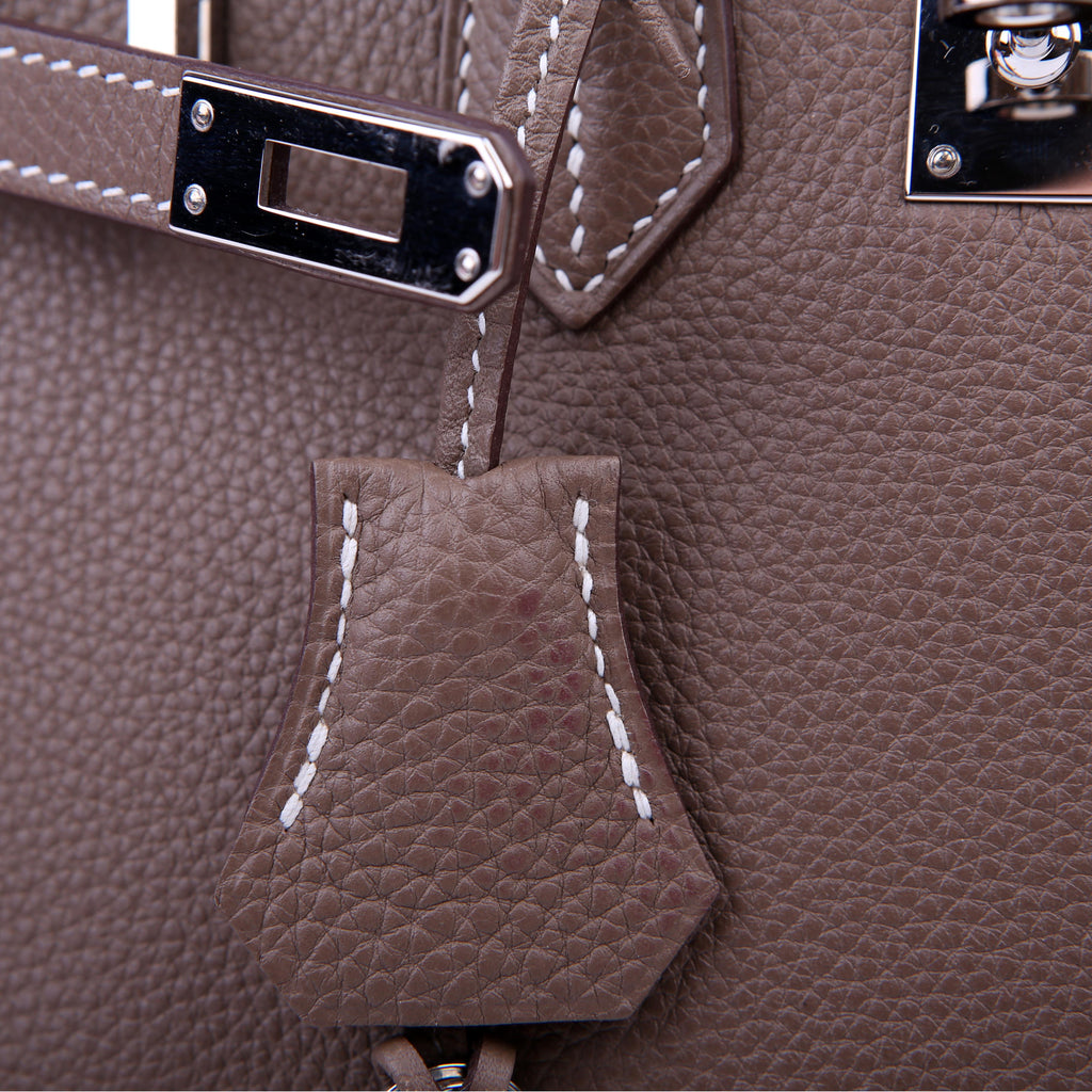 Hermes Birkin 25 Togo 2019 Etoupe/Palladium