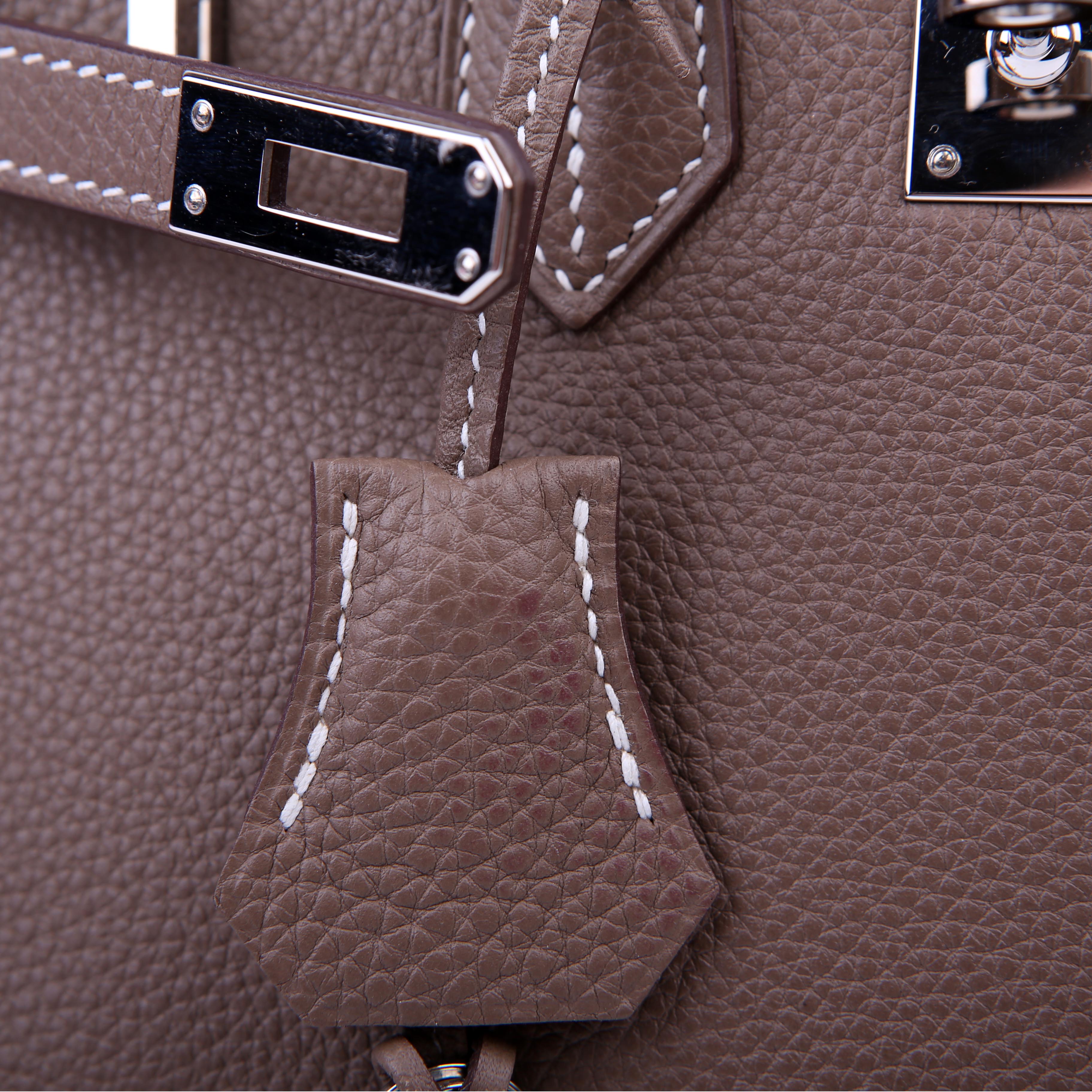 Hermes Birkin 25 Togo 2019 Etoupe/Palladium