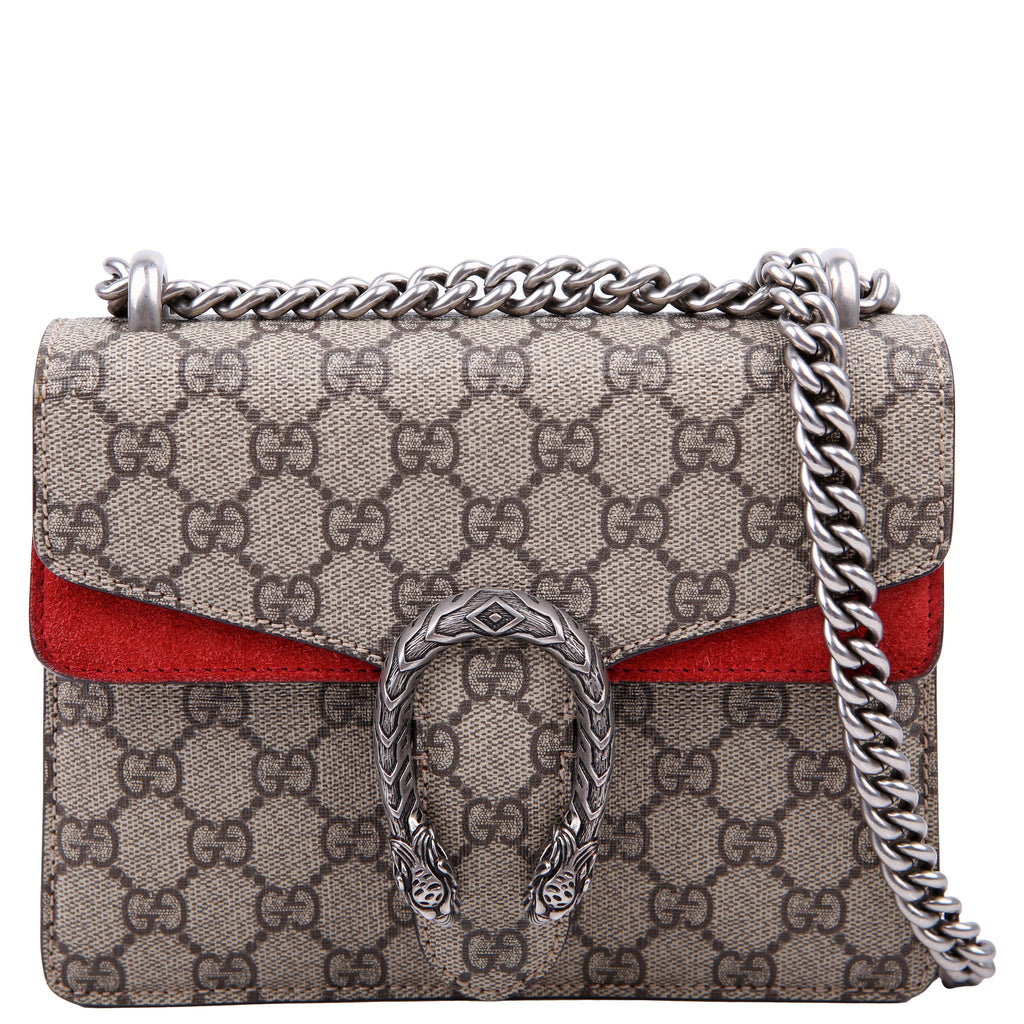 Gucci 421970 Dionysus GG Shoulder Mini Red