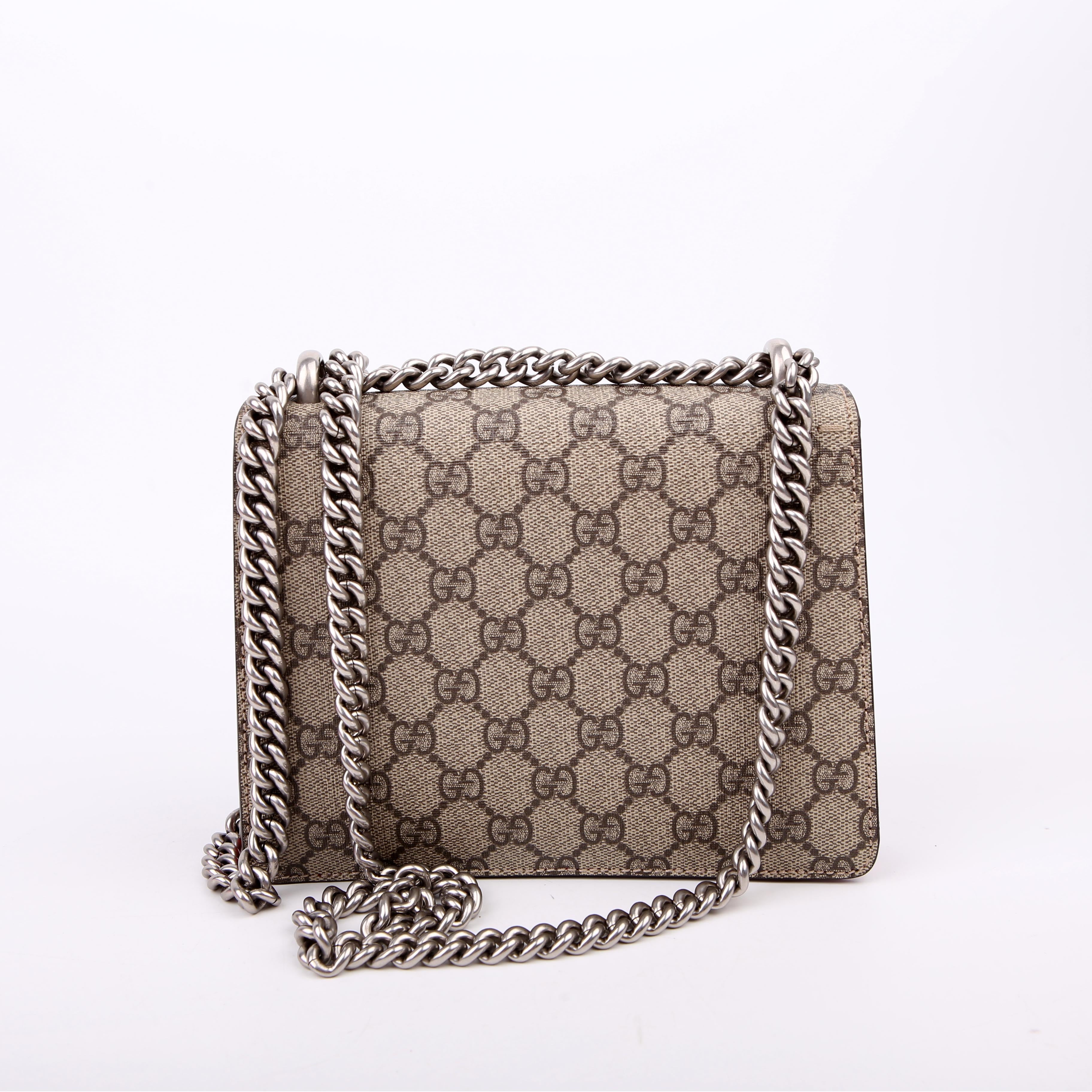 Gucci 421970 Dionysus GG Shoulder Mini Red