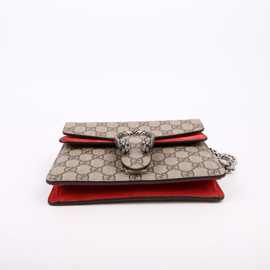 Gucci 421970 Dionysus GG Shoulder Mini Red