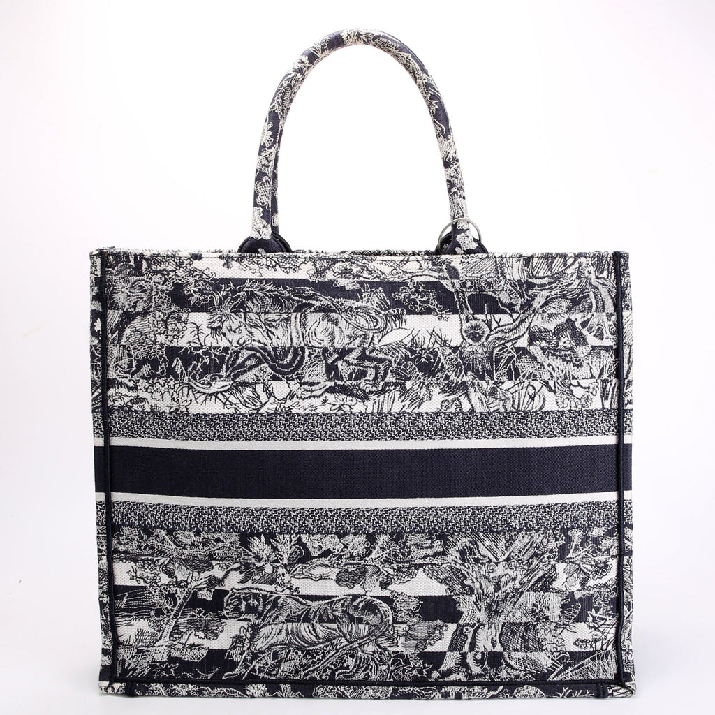 Book Tote Large Blue