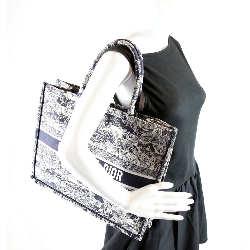 Book Tote Large Blue