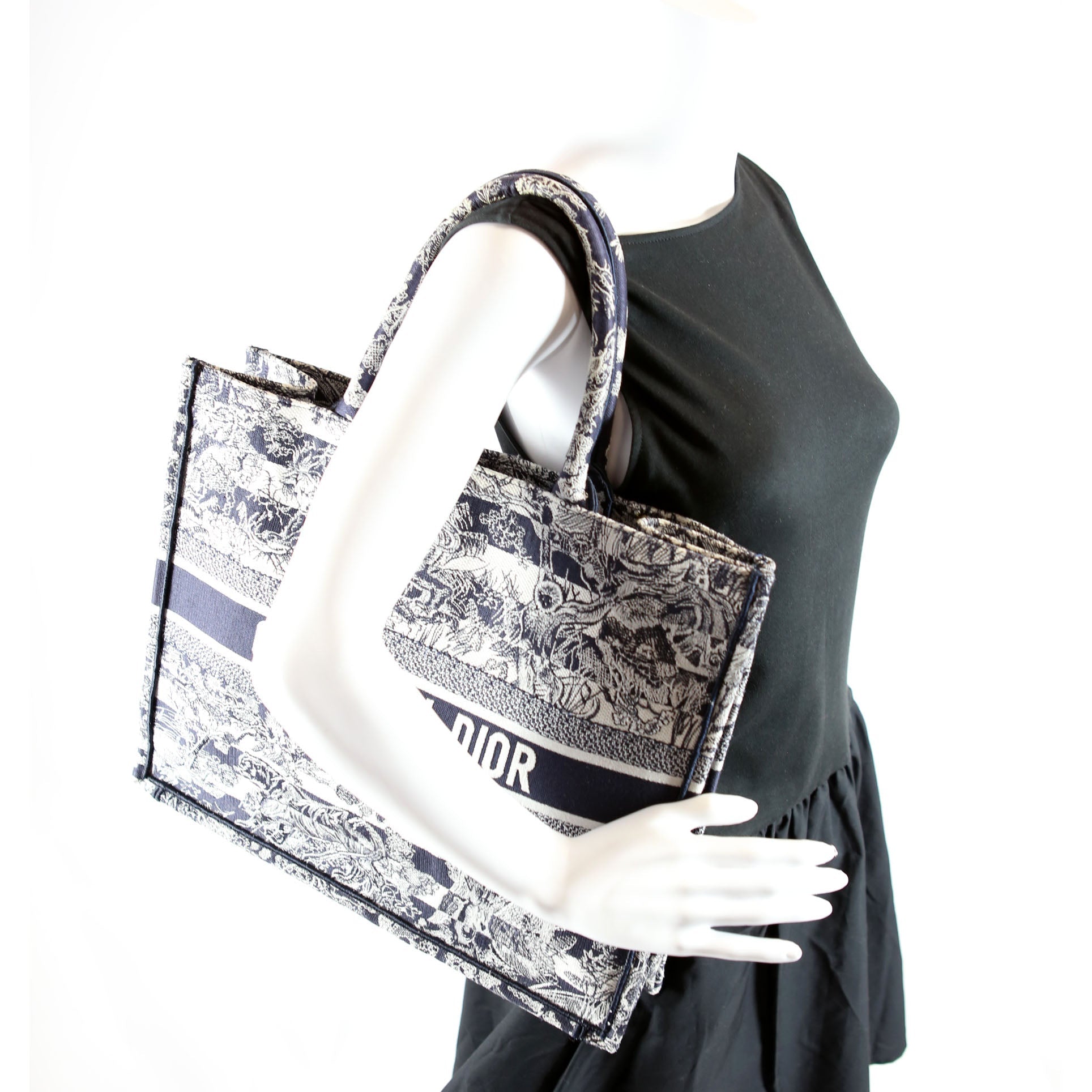 Book Tote Large Blue