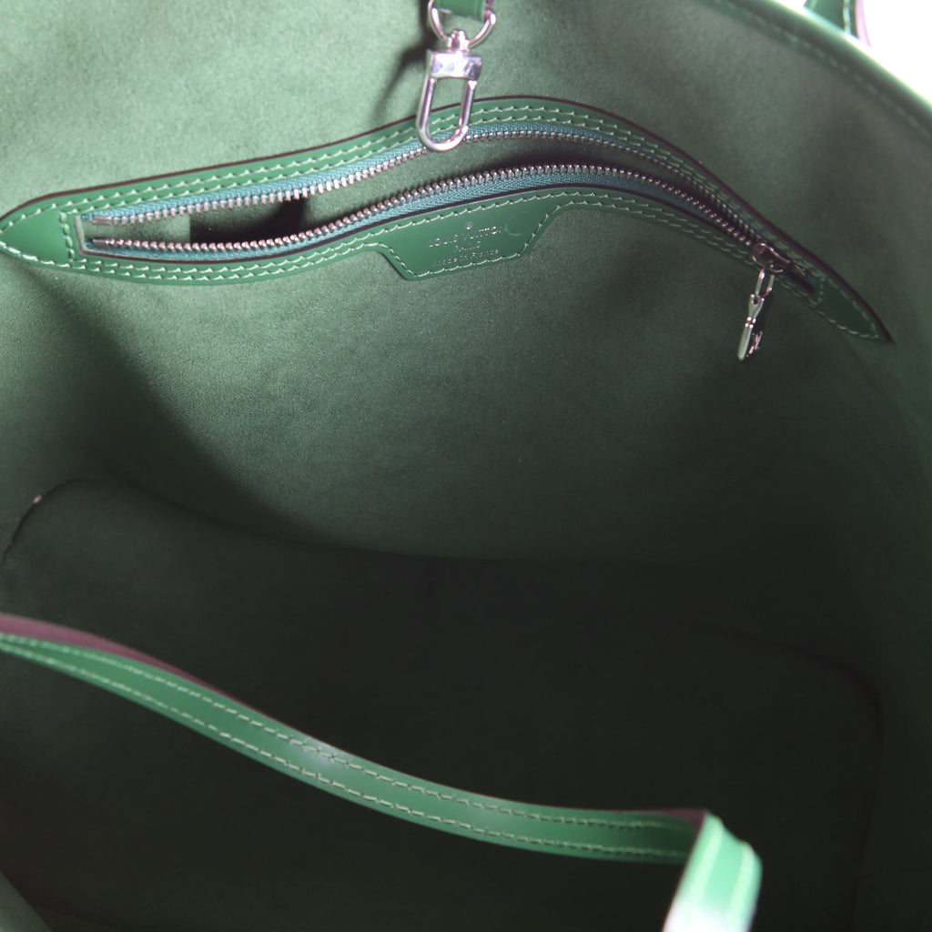 Neverfull MM Epi Leather Green
