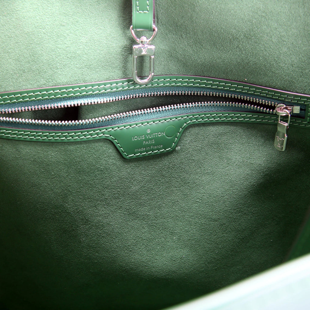 Neverfull MM Epi Leather Green