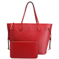 Neverfull With Wallet MM Epi Leather Red