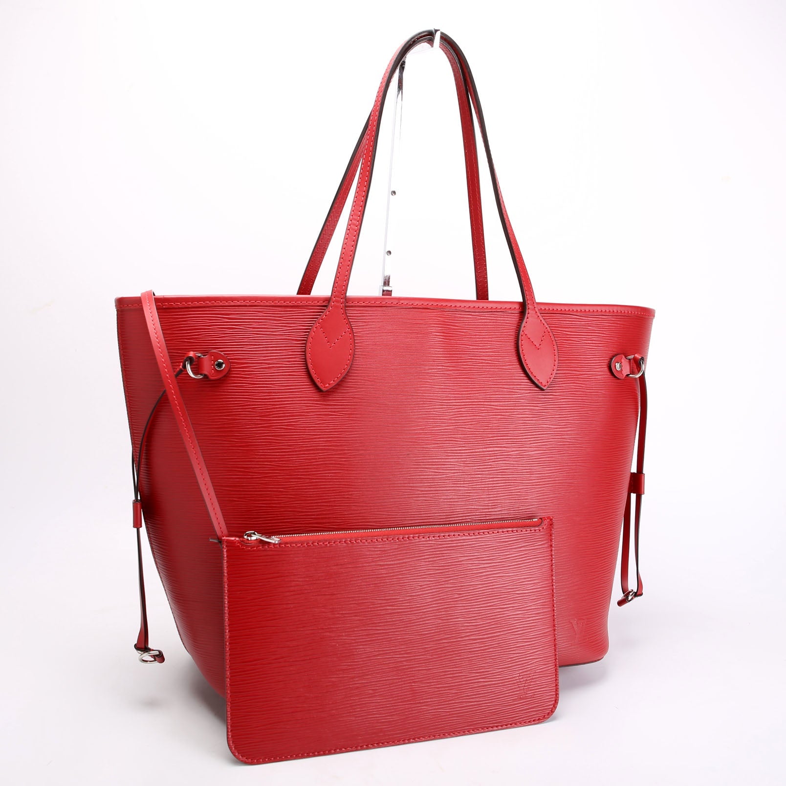 Neverfull With Wallet MM Epi Leather Red