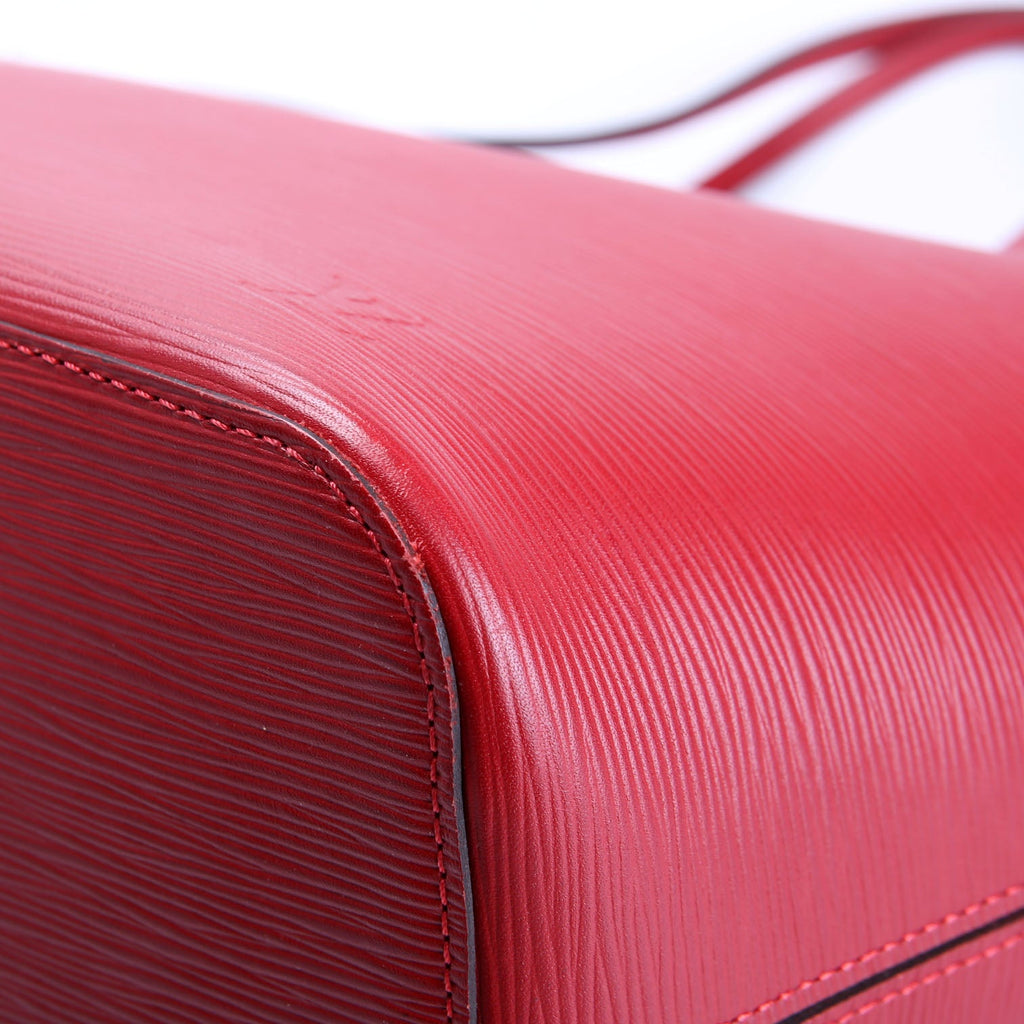 Neverfull With Wallet MM Epi Leather Red