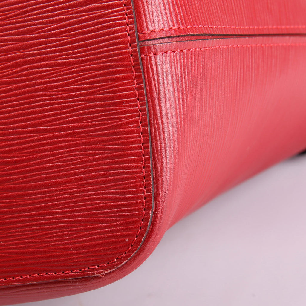 Neverfull With Wallet MM Epi Leather Red