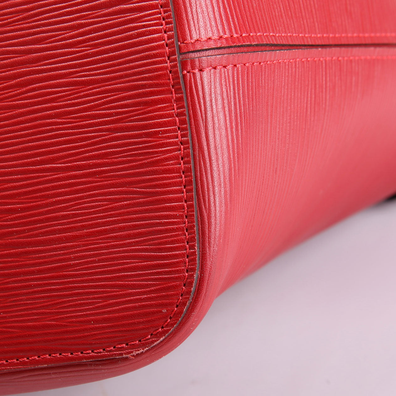 Neverfull With Wallet MM Epi Leather Red
