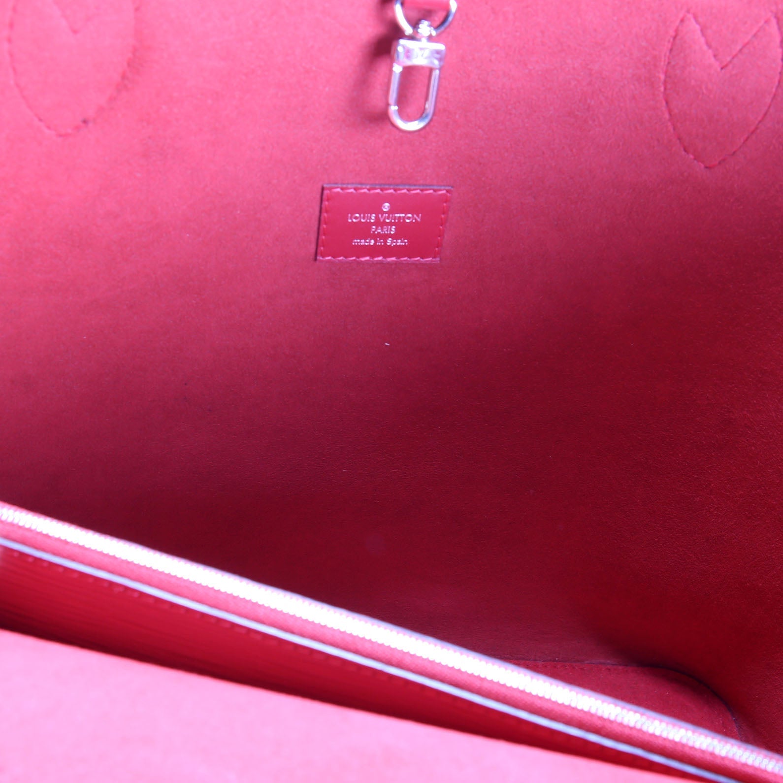 Neverfull With Wallet MM Epi Leather Red