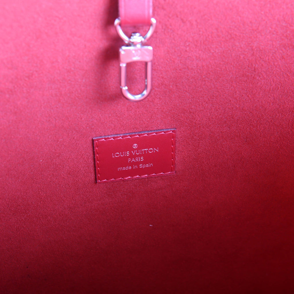 Neverfull With Wallet MM Epi Leather Red