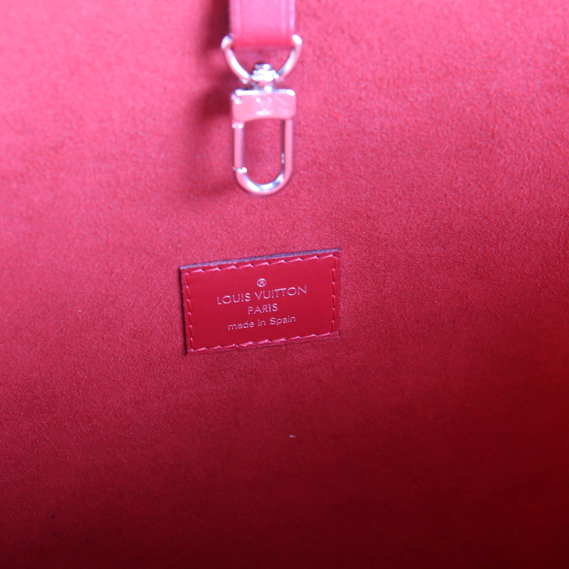 Neverfull With Wallet MM Epi Leather Red