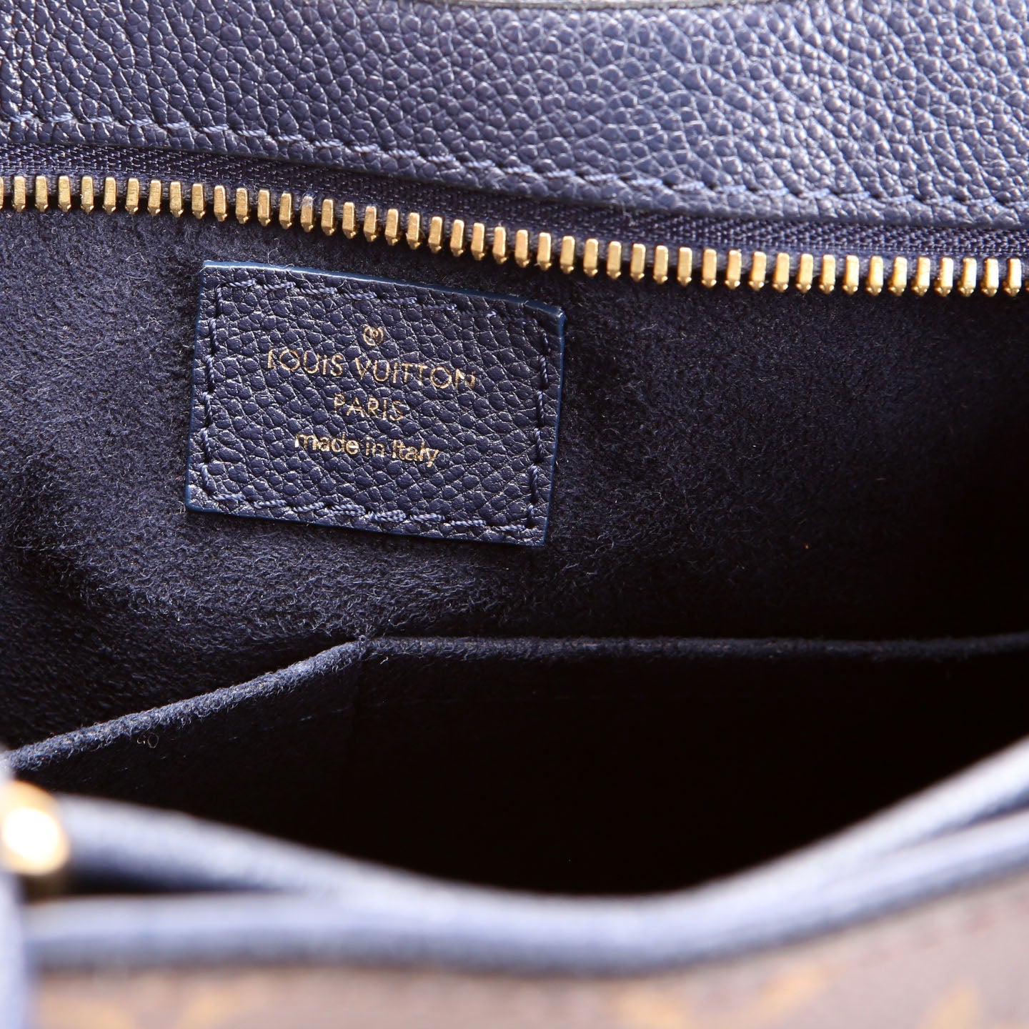Popincourt PM NM Monogram Navy