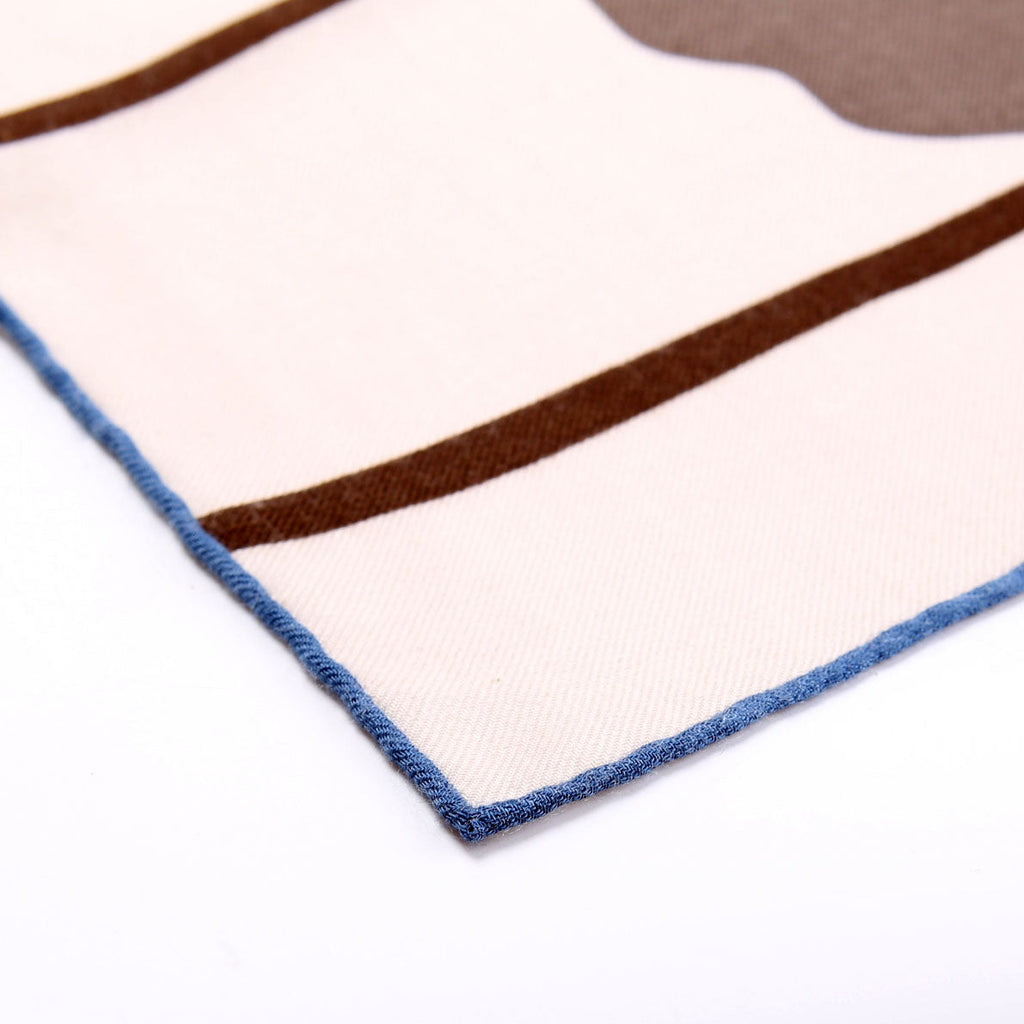 Waterfoal 65 Cashmere Scarf Brown/Multicolor