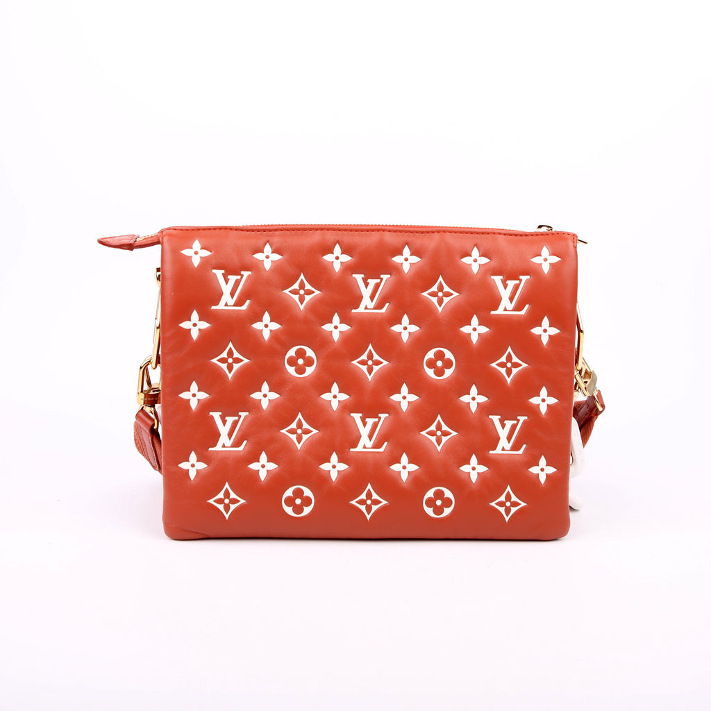 Coussin PM Lambskin Terracotta