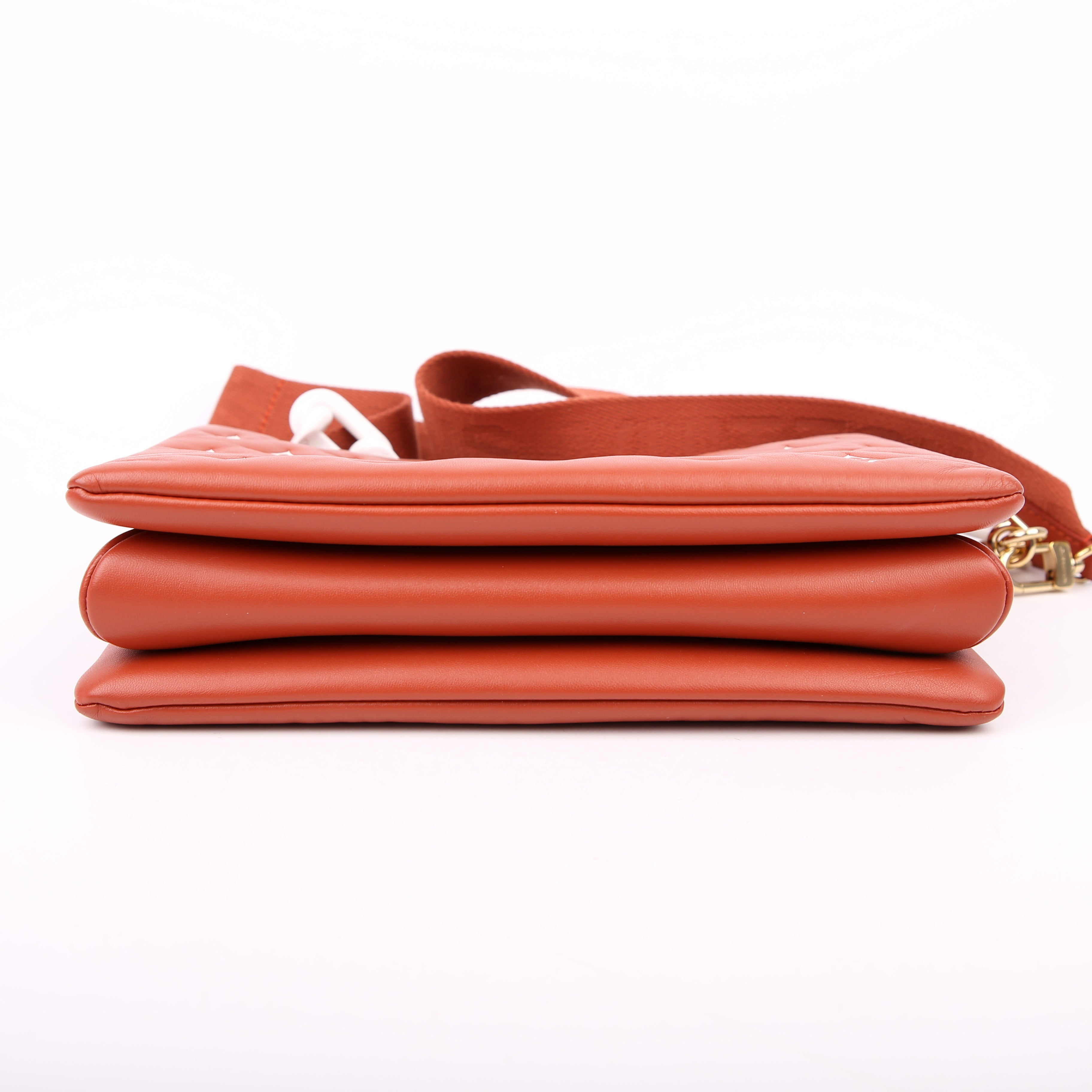 Coussin PM Lambskin Terracotta