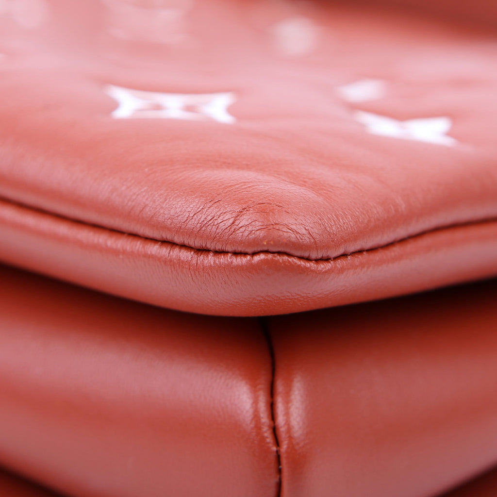 Coussin PM Lambskin Terracotta