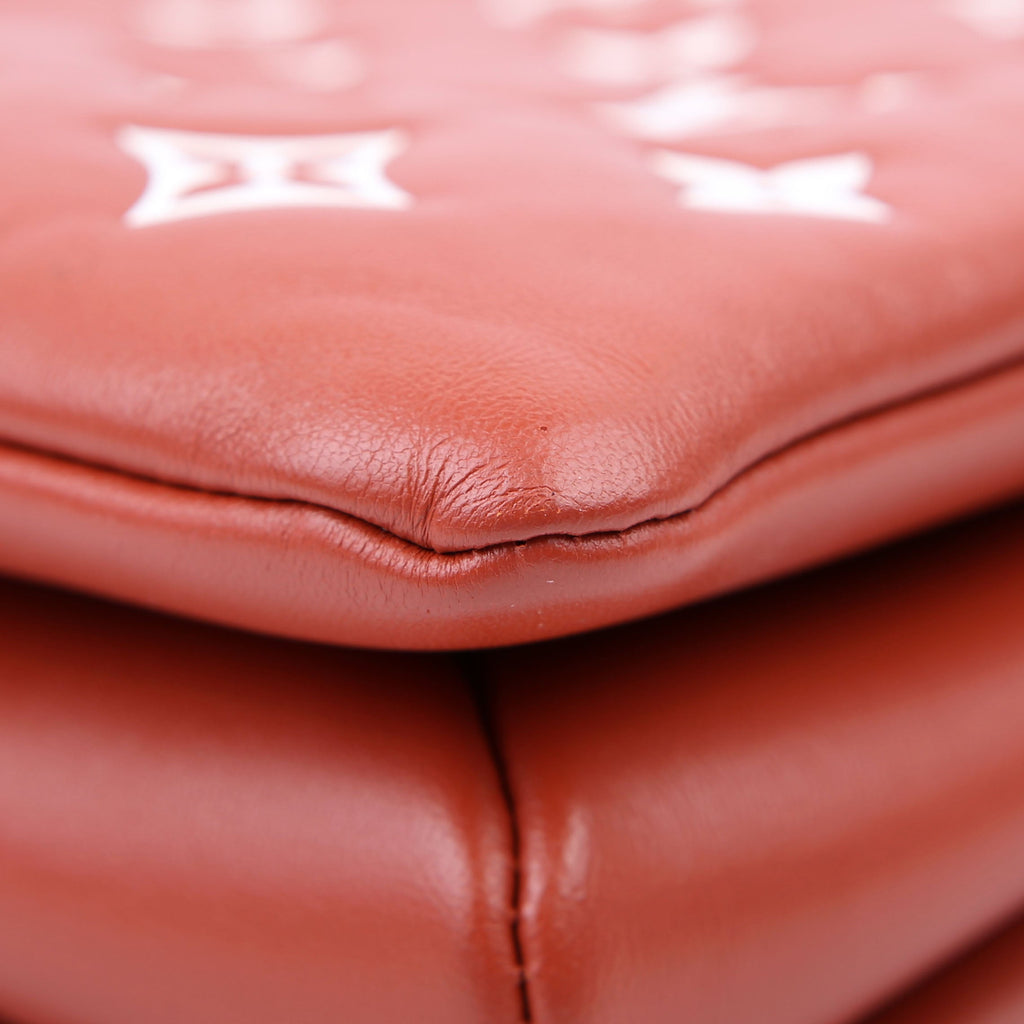Coussin PM Lambskin Terracotta