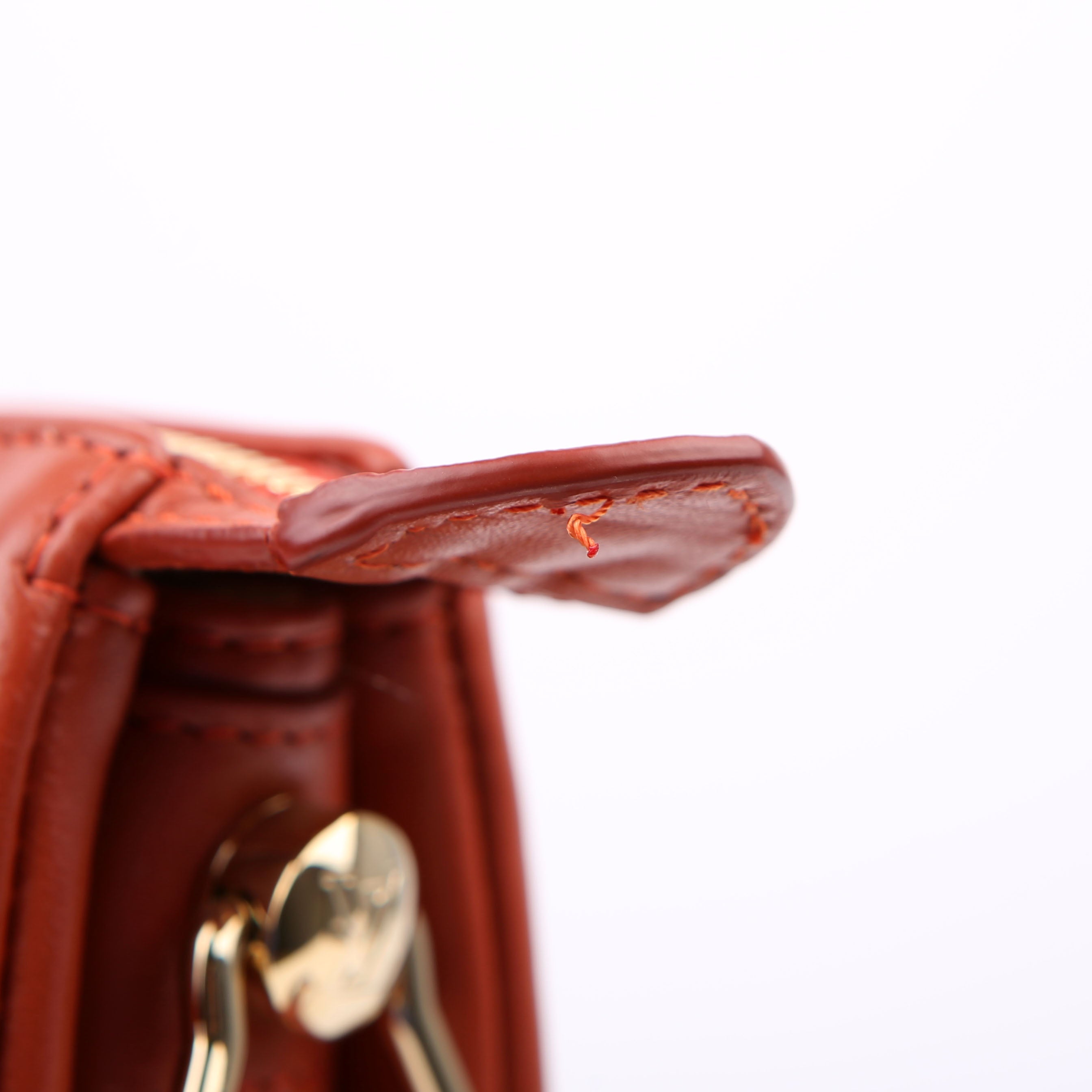 Coussin PM Lambskin Terracotta